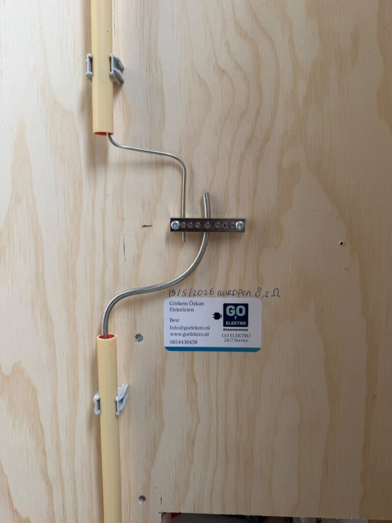Aardpen Slaan volgens NEN 1010 norm