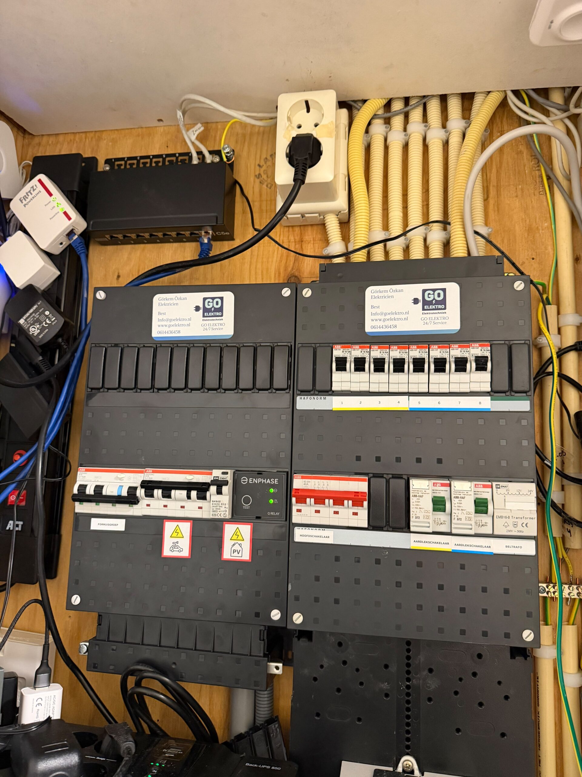 Groepenkast installatie 4