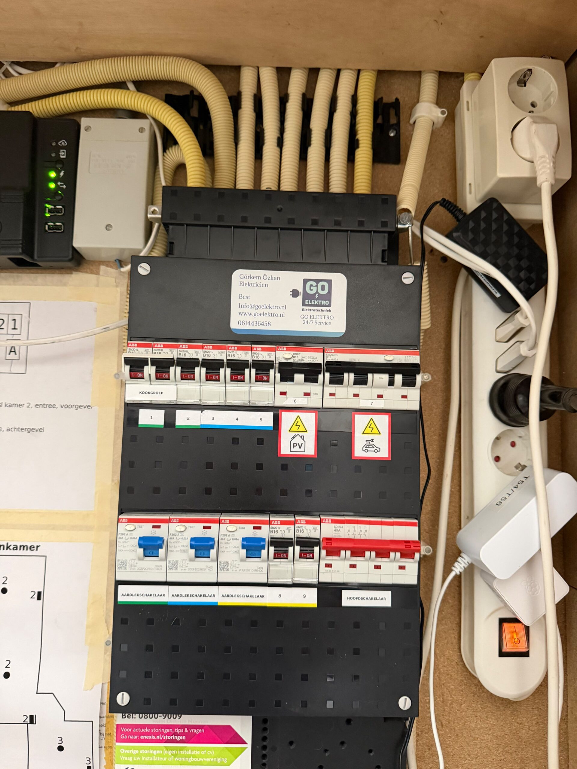 Groepenkast installatie 3