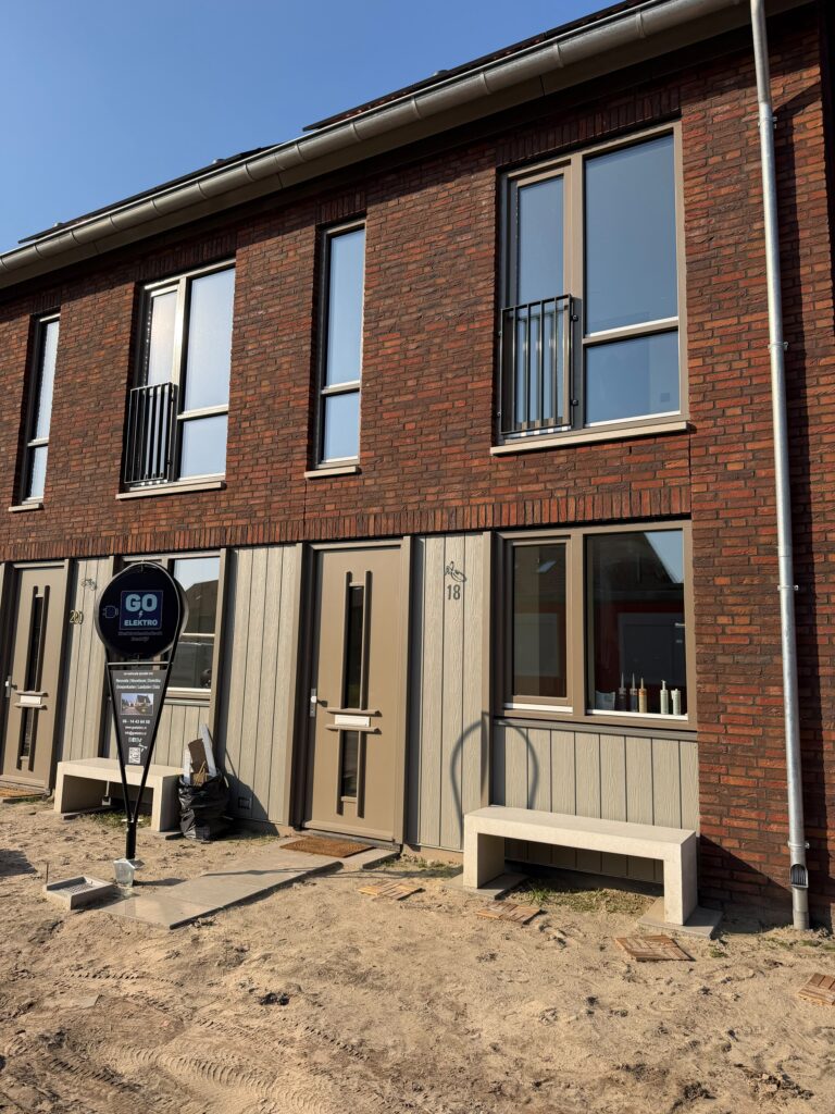 Nieuwbouw woning volledig voorzien van elektro door Go Elektro