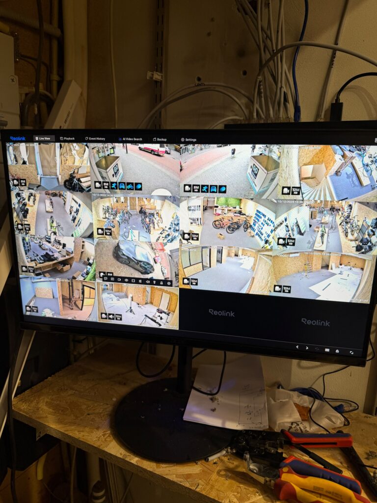 Camera installatie Go Elektro bij Ado Bike Eindhoven