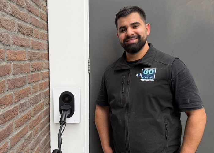 Go Elektro Elektricien met nieuwe laadpaal